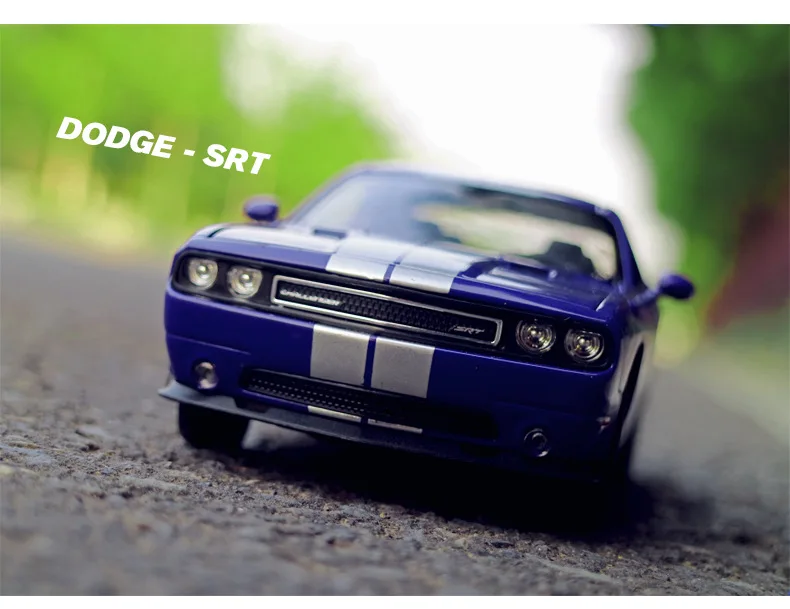 Welly 1:24 dodge challenger 2012 carro liga