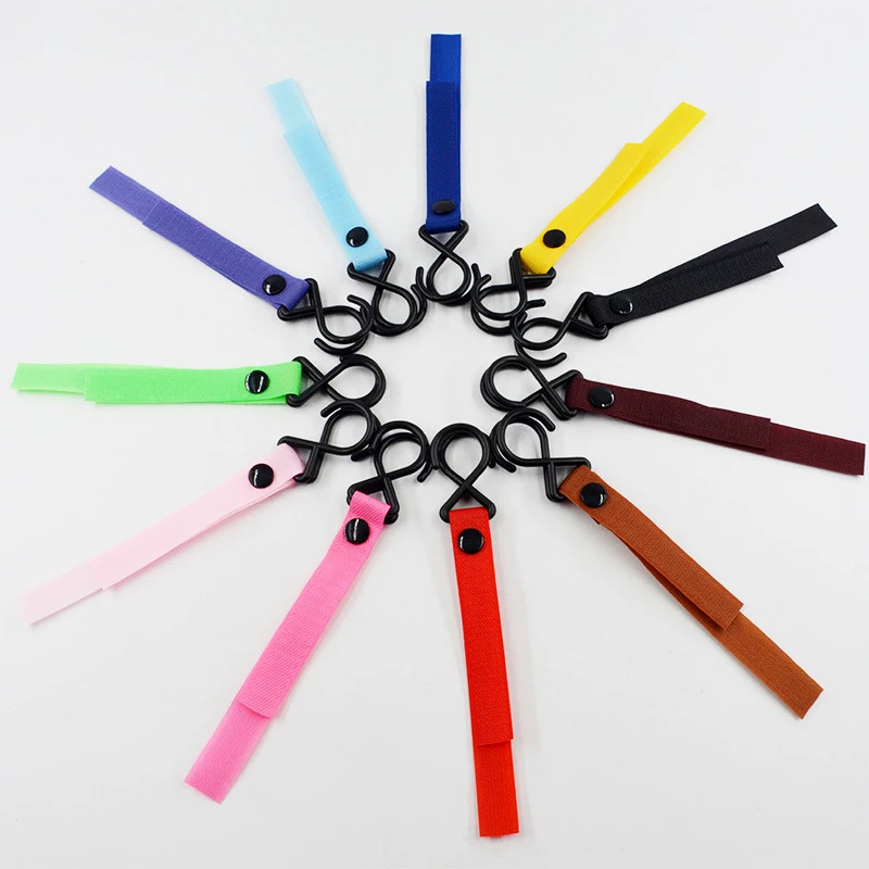 1/2pcs Baby Stroller Accessories Plastic Baby Car Carriage Hook   Bear 35kg Magical Stick Hook Pram Pushchair Hanger Hanging