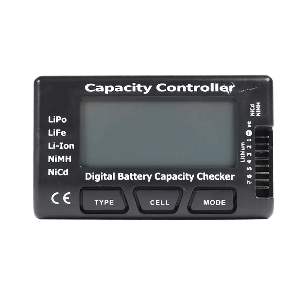 RC CellMeter-7 цифровой Батарея прочный и Портативный практичный Экран Дисплей Ёмкость