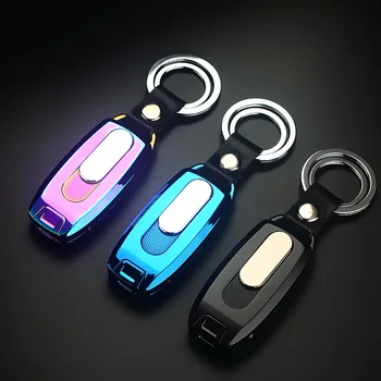 

Double arc keychain lighter lighter Cigarettes lighters smoking electric lighter usb lighter torch lighter Cigarette lighter