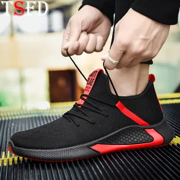 

Trend Sneakers for Men Summer Comfortable Casual Shoes Men Trainers Shoes Mens Mesh Breathable Shoes Outdoor Lace Up Shoes S13