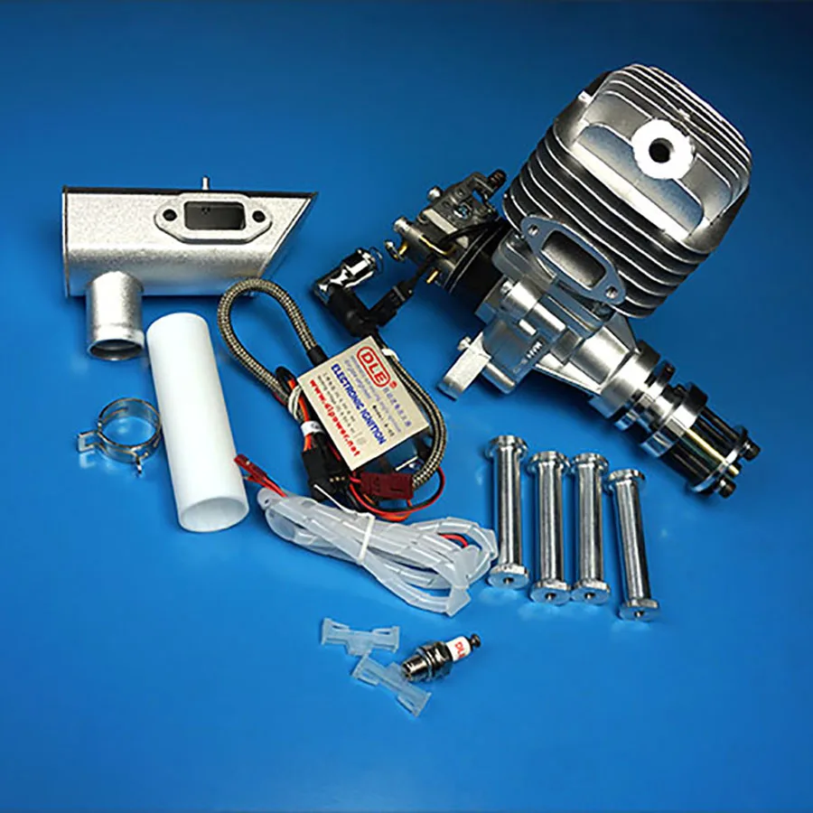 Дле 55 55CC оригинальный газовый двигатель для RC Самолет Модель Лидер продаж дле