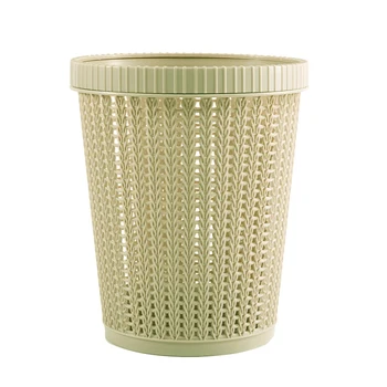 

Newest Hollow Garbage Bin Storage Basket with Built-in Garbage Bag Box Coverless for Home