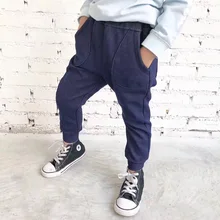 Новые стильные штаны для мужчин и женщин; детские бархатные брюки