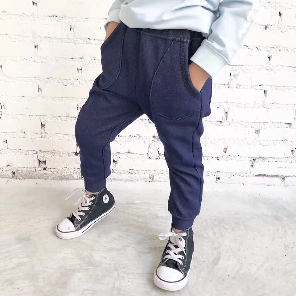 

2018 New Style Explosion Temperature Pants Men And Women Children plus Velvet Trousers