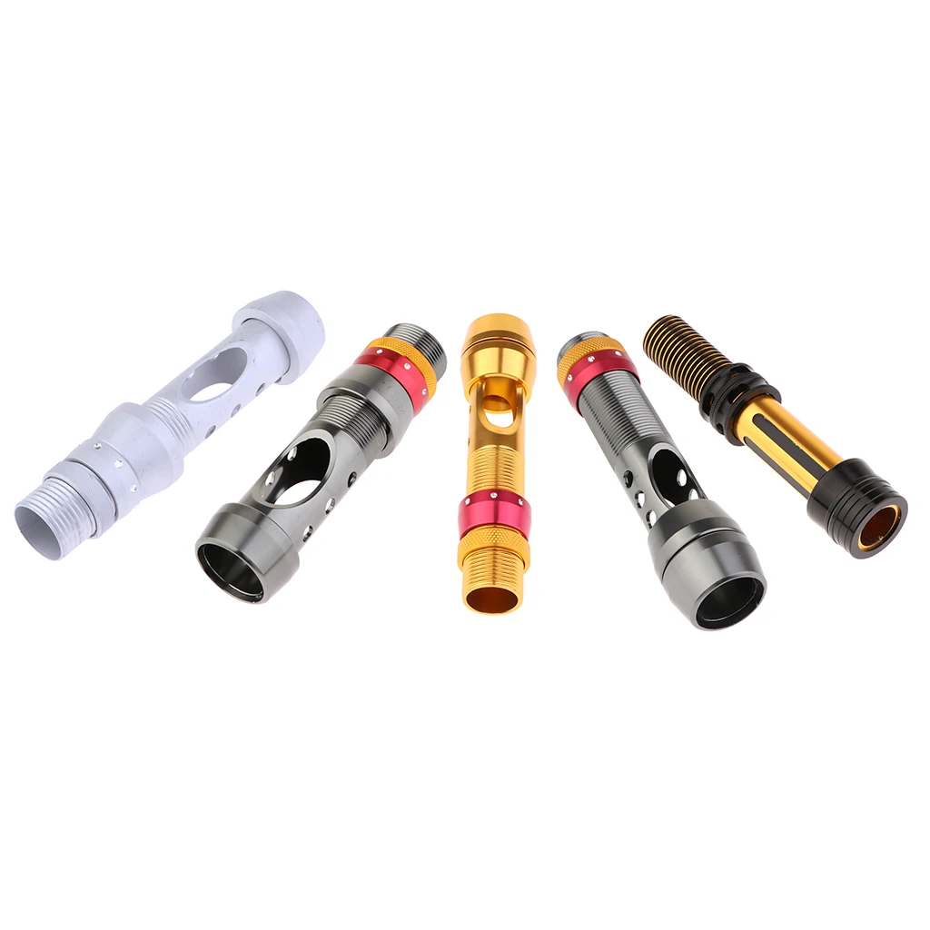Aluminum Alloy Fishing Reel Seat DIY Handle Fishing Rod Building Repair Kit Casting Rod Reel Seat Making Material