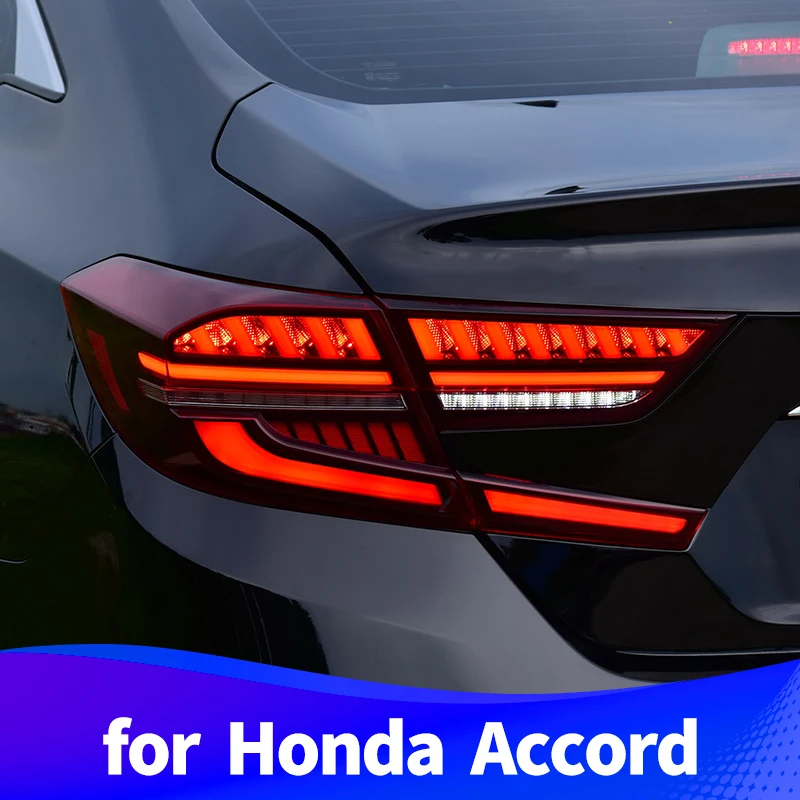 Хвост светильник в сборе для Honda Accord 2018-2020 светодиодный фонарь brakr Бег