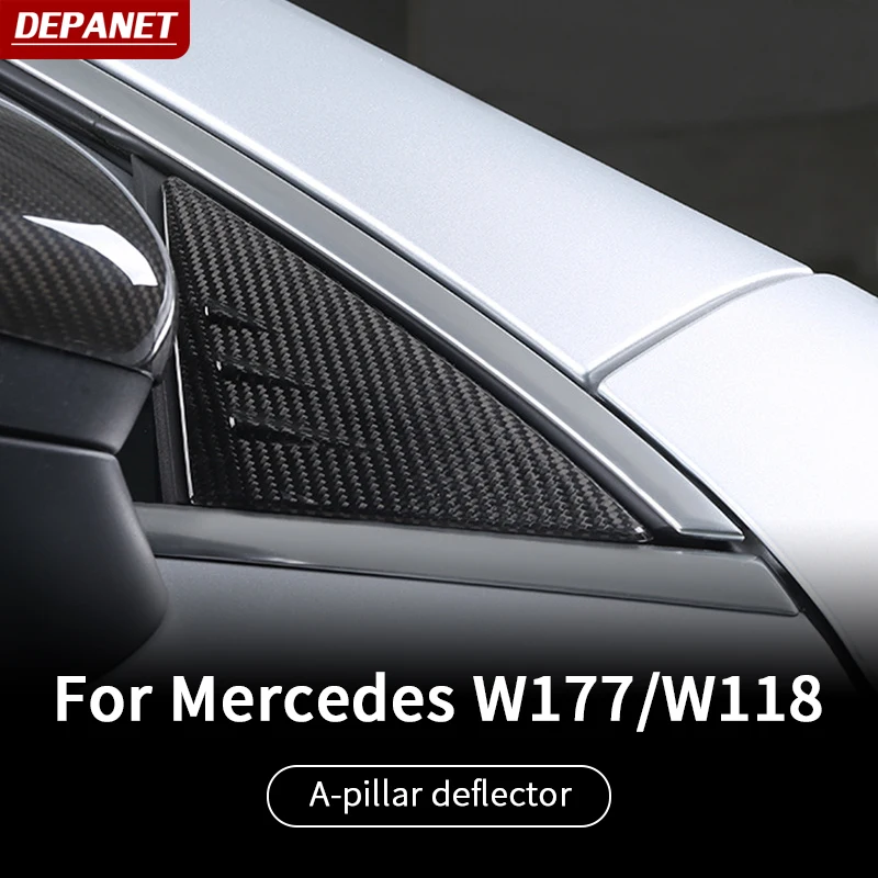 

for W118 W177 Benz 2020 CLA260/A180/A200L carbon fiber exterior decoration modified flow guide plate accessories