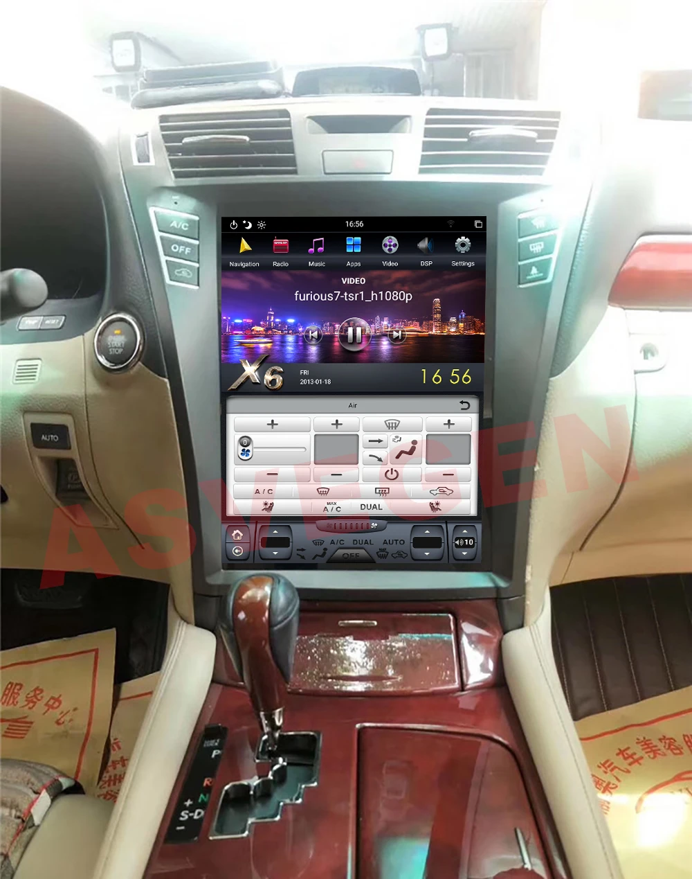 

12.1'' Vertical Android 9.0 For Lexus LS460 2006-2012 Tesla Screen Navigation Multimedia Radio Auto Stereo Monitor Player