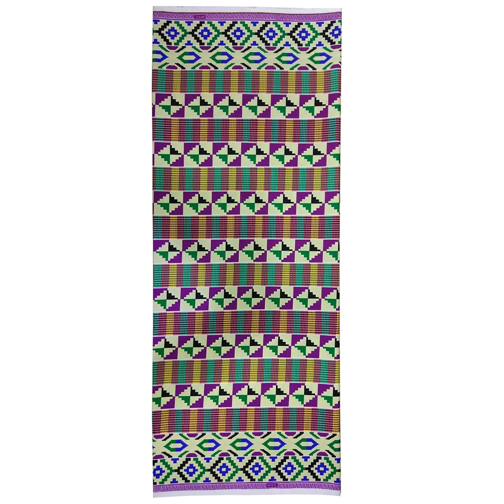 Голландский Воск геометрические принты ткани высокого качества 5 ярдов африканская ткань для платья