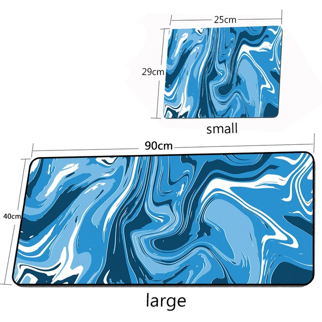 Personalized Fabric Mouse Pad Art Table Mats Office Carpet Desk Pad Mouse Mat Black Big Mousepad Rubber Mat for Computer Table 15