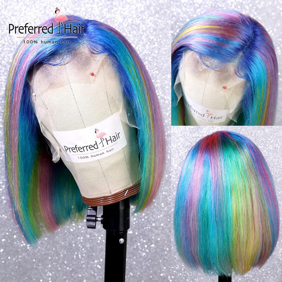 rainbow wigs