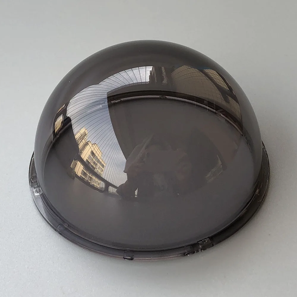 3.3 Inch Small Hikvision Samsung CCTV Camera Protective Dome Cover Polycarbonate PC Mini Monitoring Hemisphere Shell 85mmx45mm