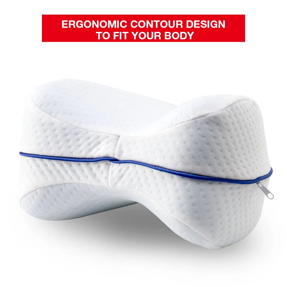 Удобная подушка на колено, подушка для ног, легкость сна, хлопок, зажим для здоровья, Ортопедическая подушка, анти-давление, боковой сон