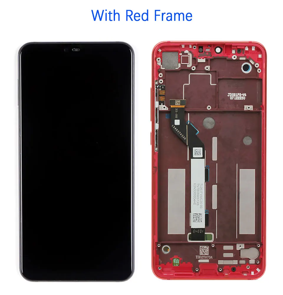 6,2" запасной экран для Xiaomi mi 8 Lite ЖК-дисплей и сенсорный экран дигитайзер Рамка в сборе Набор для mi 8X mi 8 Youth