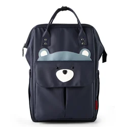 Sac de maman multifonctionnel à Double épaule, sac à dos de grande capacité pour maman et enfant 