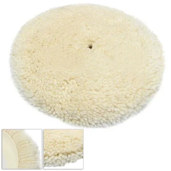 

Bonnet Polishing Pad Cleaning tools Parts Accessories 1Pcs White Round