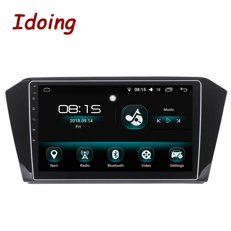 Автомобильный мультимедийный плеер Idoing 10 2 дюйма 8 ядер Android 0 радио для VW PASSAT B8 4 Гб