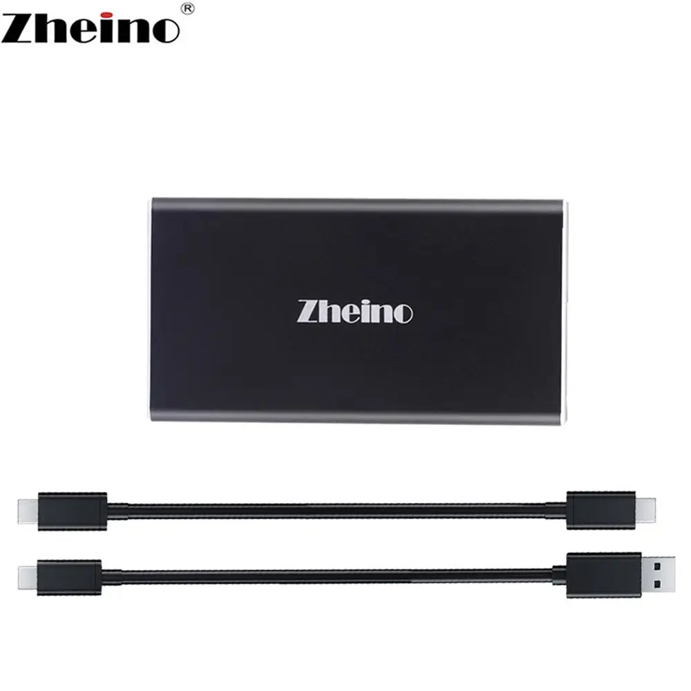 Zheino портативный SSD USB 3 1 120 ГБ 240 480 Гб внешний жесткий диск для ноутбука настольного