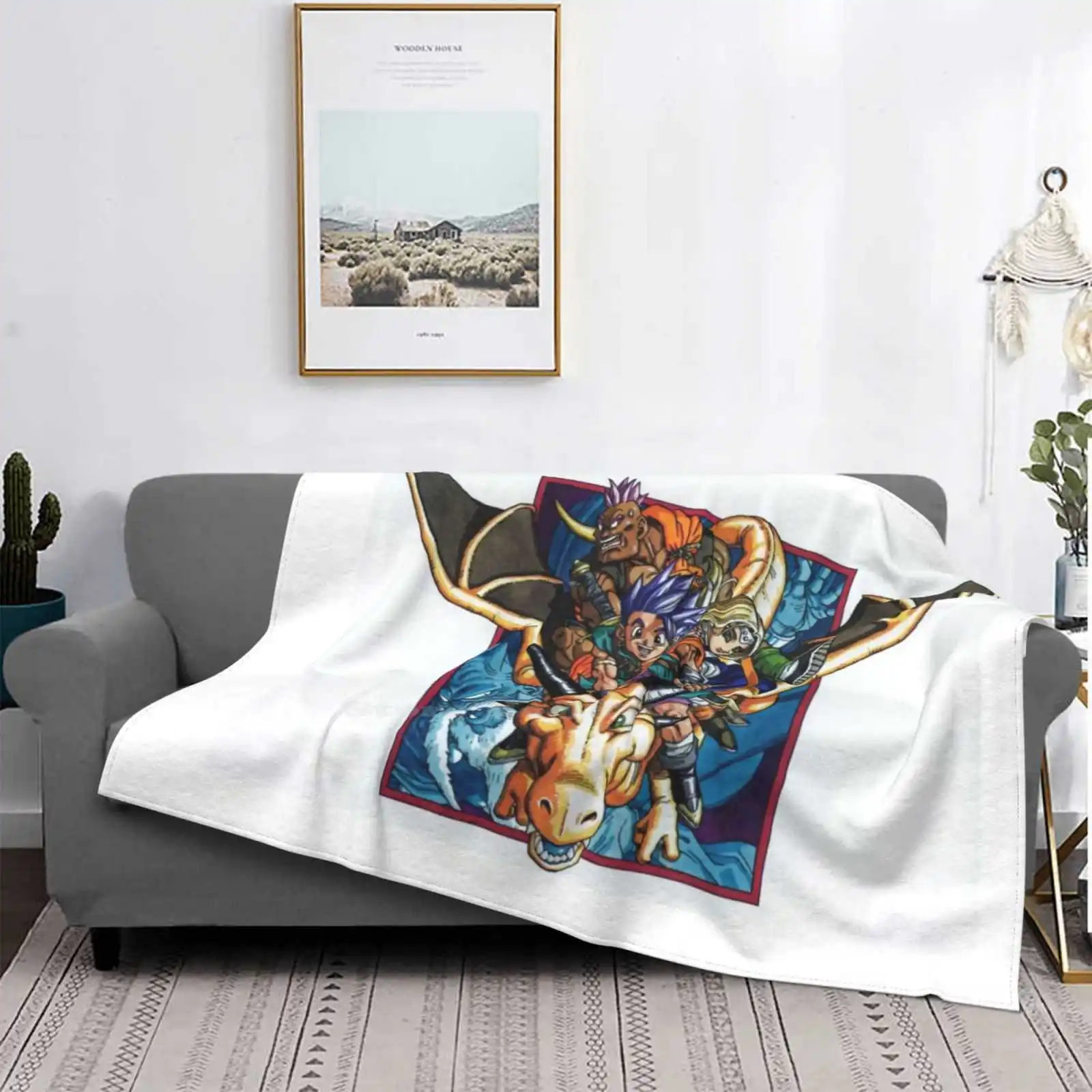 Dragon Quest Vi Per La Casa Divano Letto Campeggio Auto Aereo Viaggio Coperta Portatile Dragon Quest Vi Dragon Quest 6 Dragon Quest Dq