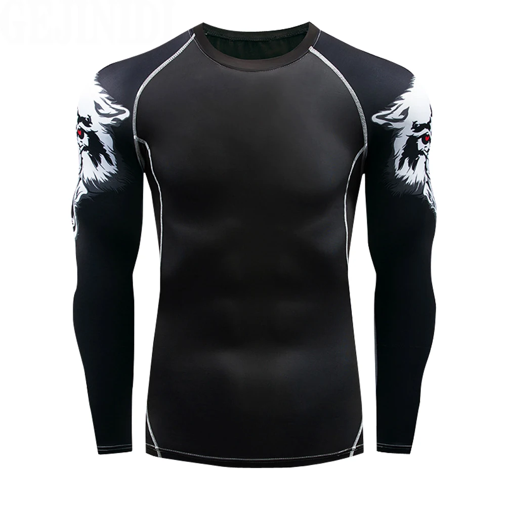 New Wolf Head Thermal Underwear Suit men's Long Quick-Drying Antibacterial Stretch Men's Thermal Underwear 3-Piece Set 4