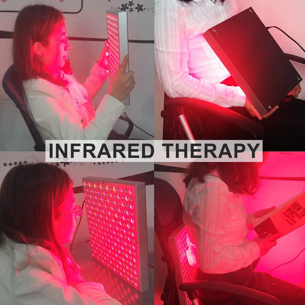 

Professional 45W Heat LED Red Light Therapy Panel For Skin Heating Health Care Pain Relief Lamp Physiotherapy Instrument Massage