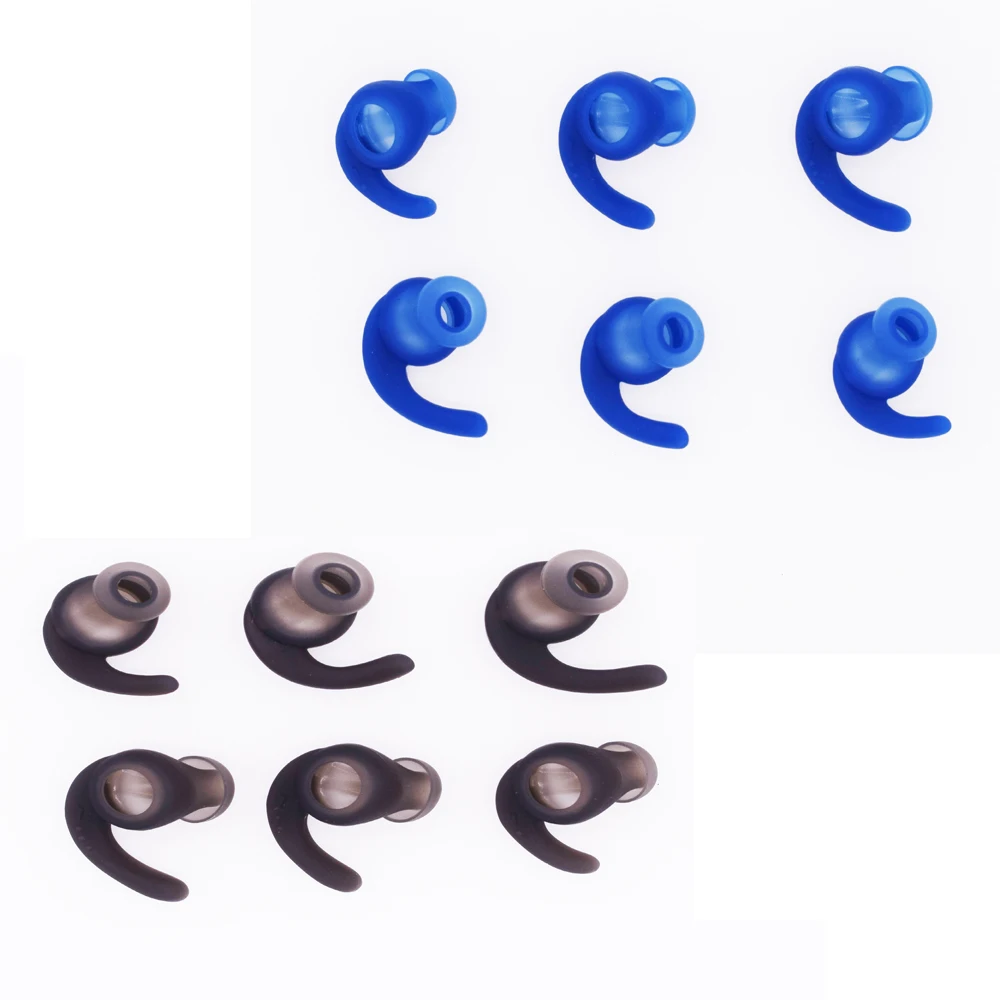 Uehsday 3 Pairs Silicone Ear Hooks Tips SML for JBL T280BT Headset, Replacement Silicone Earbuds