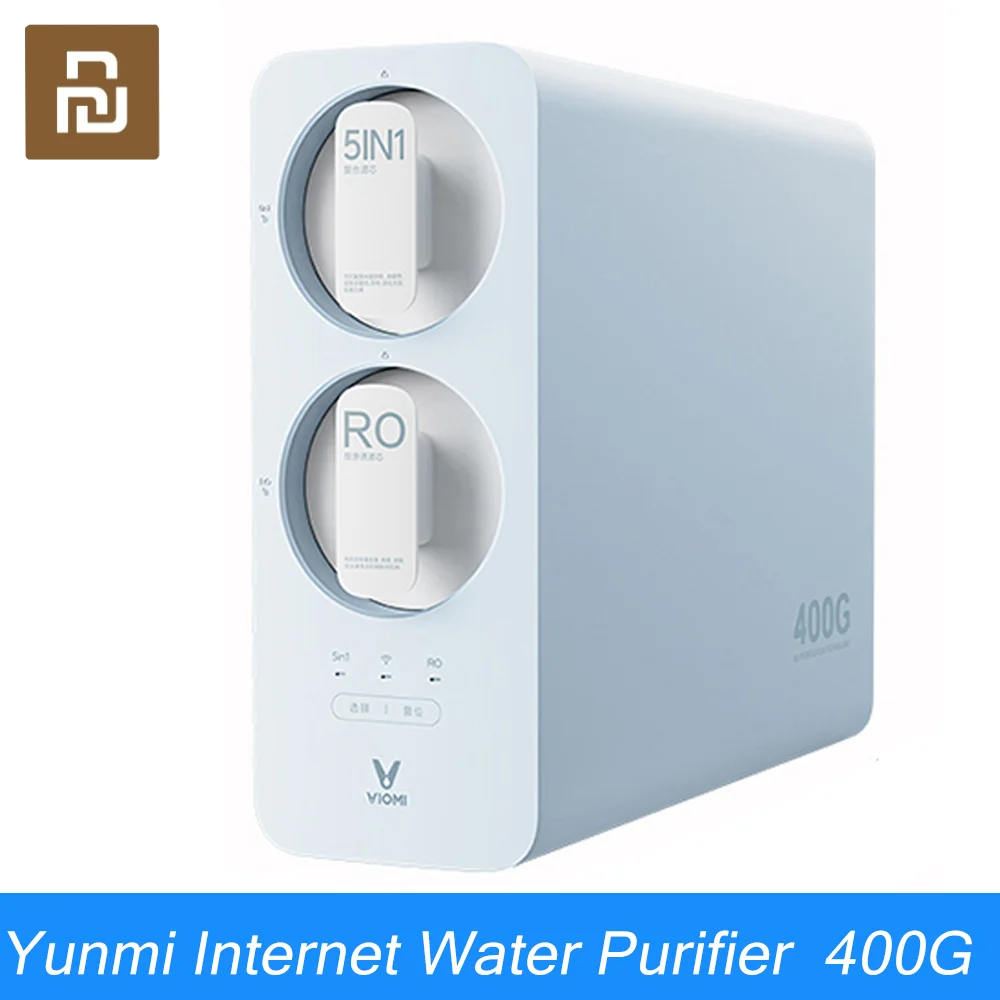 

Youpin VIOMI Under-Kitchen 400G/600G Water Purifier Household Direct Drinking Water Purifier Reverse Osmosis Level 6 Filter