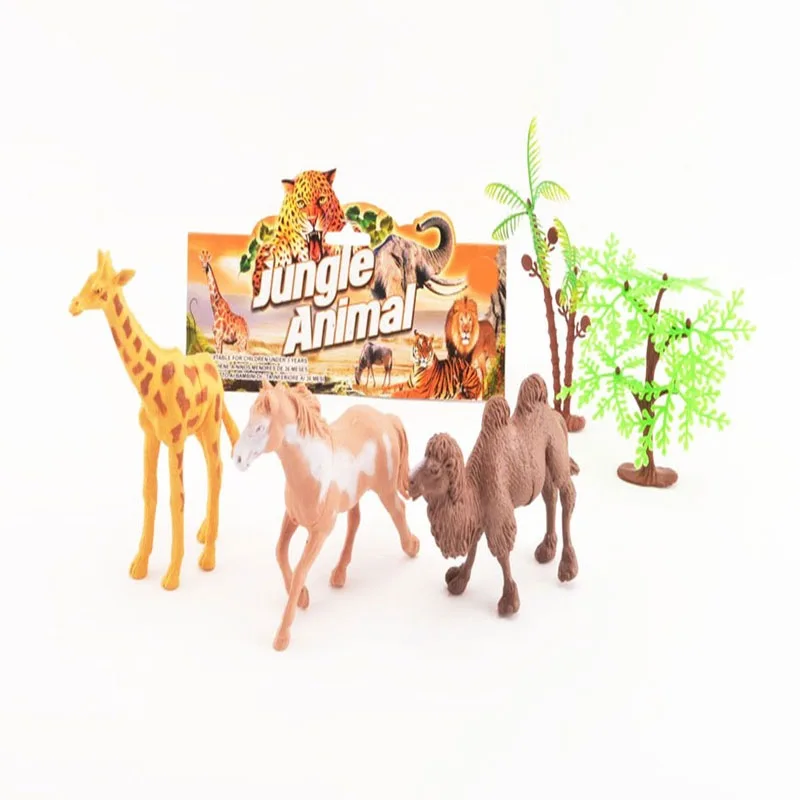 

Simulated Animal Dinosaur Model Wild Forest Animal Children Gift Boy Toy Set