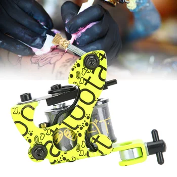 

New Tattoo Machine Stable Performance Powerful Motor Liner & Shader Body Art Tattoo Tools Microblading Permanent Make Up Device