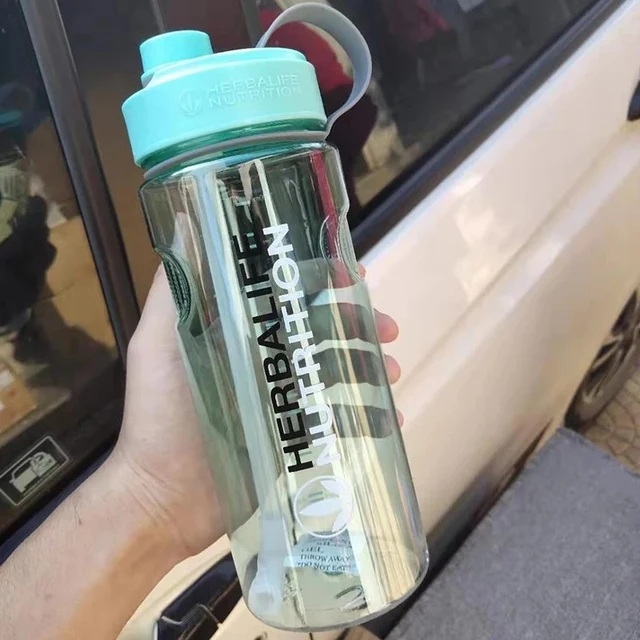2000ml-600ml Outdoor Fitness Sports Bottle Kettle Large Capacity Portable Climbing Bicycle Water Bottles BPA Free Gym Space Cups HC157-blue