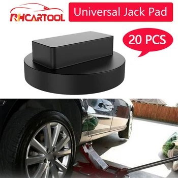 

5/10/20pcs Car Rubber Support Block For Automobile General Jack Protector Adapter Pad Tool Floor Slotted