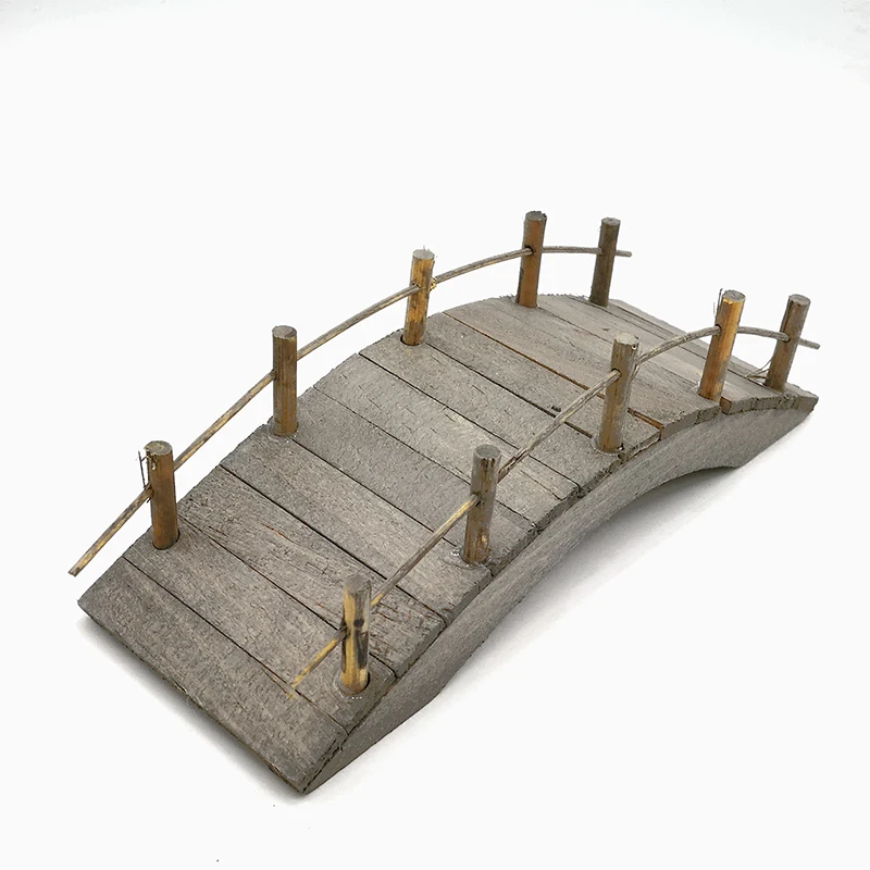 Dollhouse Miniature Accessories Mini Bridge Fairy Garden Lawn Craft DIY OG007 |