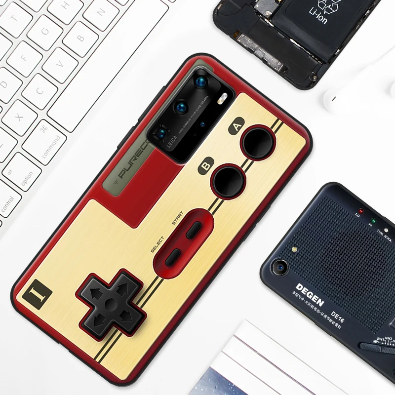 Чехол Auroras для HUAWEI P40 полноразмерный защитный геймпад мягкая Ретро камера Huawei Pro