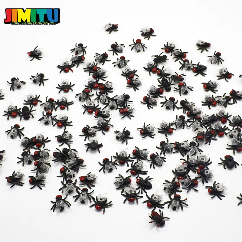 10 шт. забавные игрушки поддельные тараканы мухи сороконожка украшение на