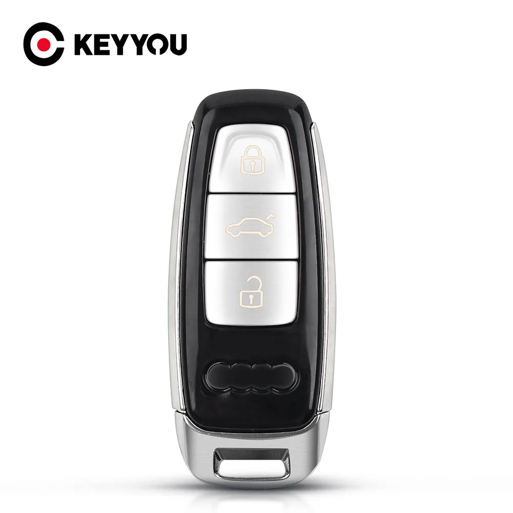 Cover chiate/telecomando per Audi A1 A2 A3 A4 A4L A5 A6 A6L A7 A8 A8L Q5 S7 S8 2017 2018 2019 sostituzione Smart Remote Car Key Shell Cover Case - Hc289dfa100d44679a22733f5ebecf7beM