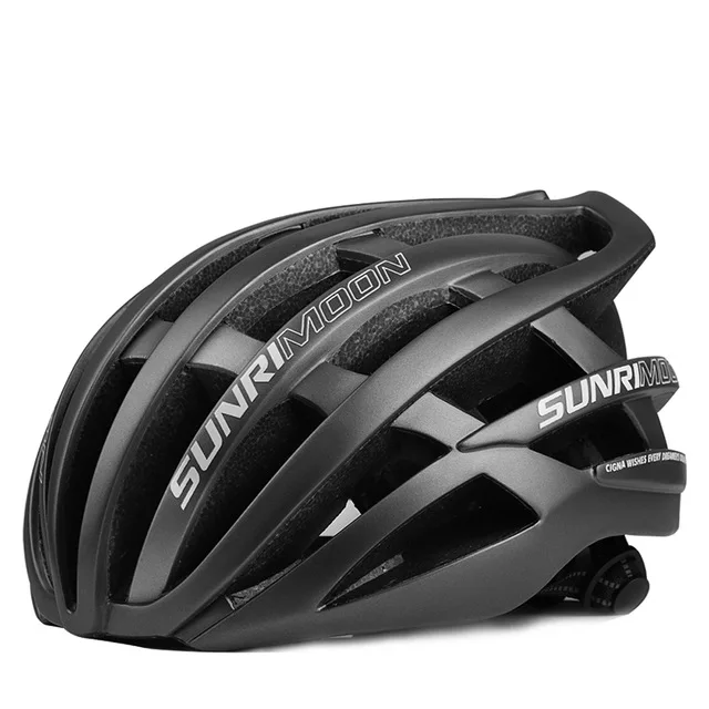 Универсальный шлем для горного и шоссейного велосипеда, двойной корпус, высокопрочный защитный шлем, вентиляция, Велосипедное оборудование, аксессуары - Цвет: titan black