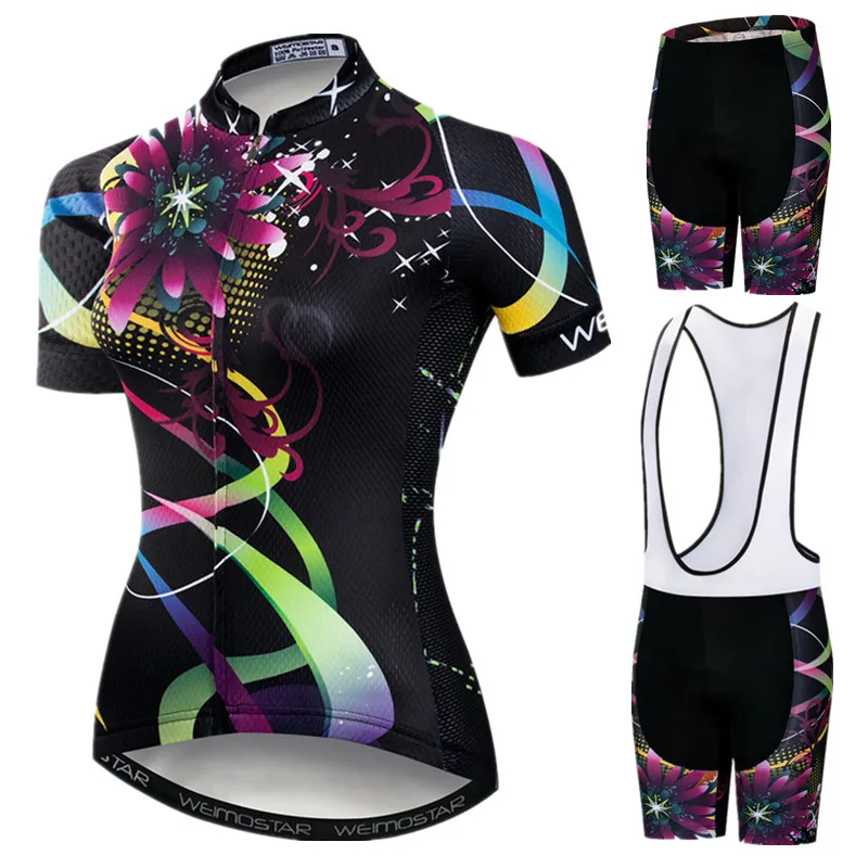 

Weimostar Pro Womens Cycling Clothing Suit Team Sport Mountain Bike Clothes Quick Dry Bicycle Wear Summer Cycling Jersey Set