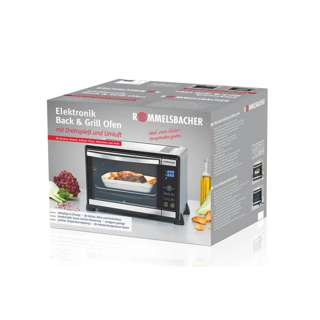 Mini Oven Rommelsbacher Bge 1580 / E, Electric Oven Microwave Bake - Ovens  - AliExpress | Minibacköfen