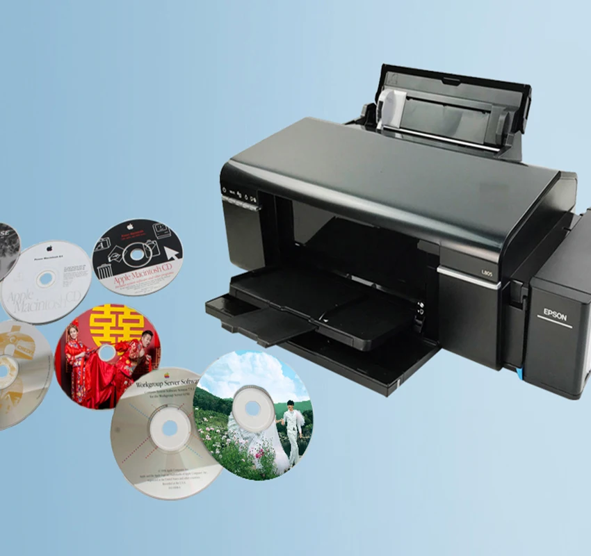 Струйный принтер формата А4 Vilaxh для принтера Epson L805 с Wi-Fi CD ПВХ-карт | Компьютеры и