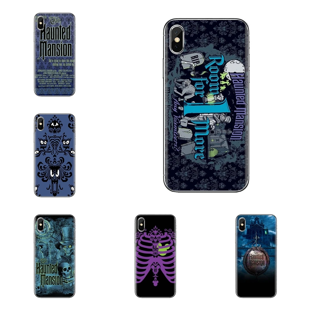 TPU Transparent Cover Bag Haunted Mansion Painting Art For Samsung Galaxy J1 J2 J3 J4 J5 J6 J7 J8 Plus 2018 Prime 2015 2016 2017 |
