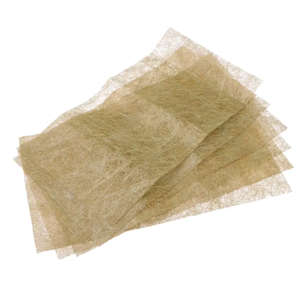 6pcs/set Plastic Fiber Fly Tying Wing Material Insect DIY Tool for Fly Fishing Lure Making with Bright Color