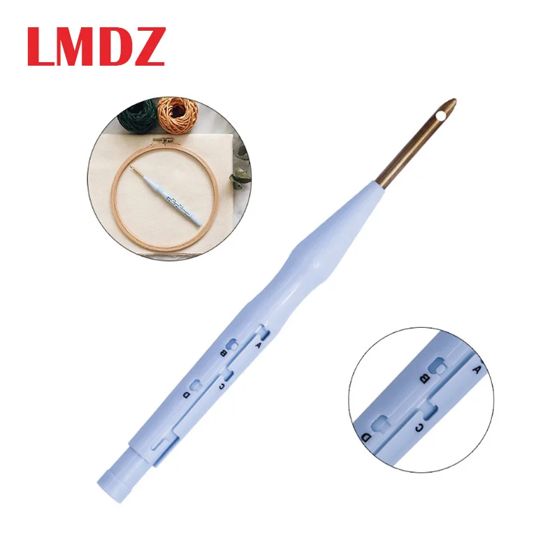 Punch-Needle Threader-Guide Diy-Craft-Tool Embroidery Sewing LMDZ for Practical