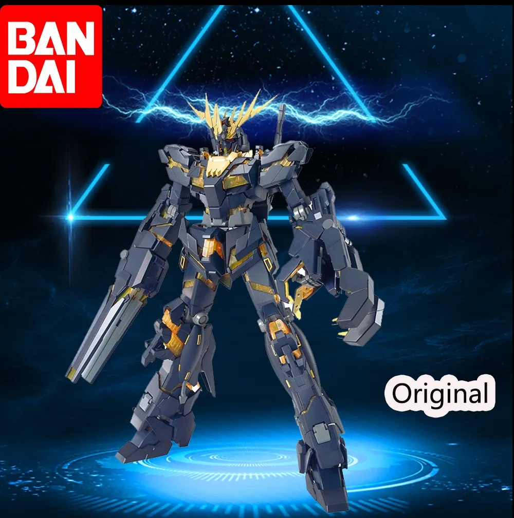 BANDAI Mobile Sui UNICORN GUNDAM-02BANSHEE MG 1/100 экшн-фигурка модификация модели деформируемая