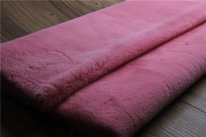 50X160 см Искусственный Ангорский волчок ткань утолщение материал МЕХ, DIY счетчик игрушек выставочный фон 900 г/м 12 мм толщина - Цвет: 17 dark pink