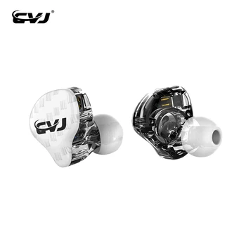 

CVJ CSA 1BA+1DD In Ear Earphone Hybrid Headset HIFI Music Sports Earbuds Noise Cancelling Earbud With 2Pin for zsn pro