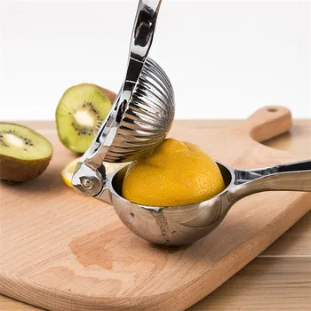 

HKML Manual Citrus Juicer Hand Orange Squeezer Lemon Fruit Juicer Citrus Press Machine Stainless Steel Kitchen Accessories For H