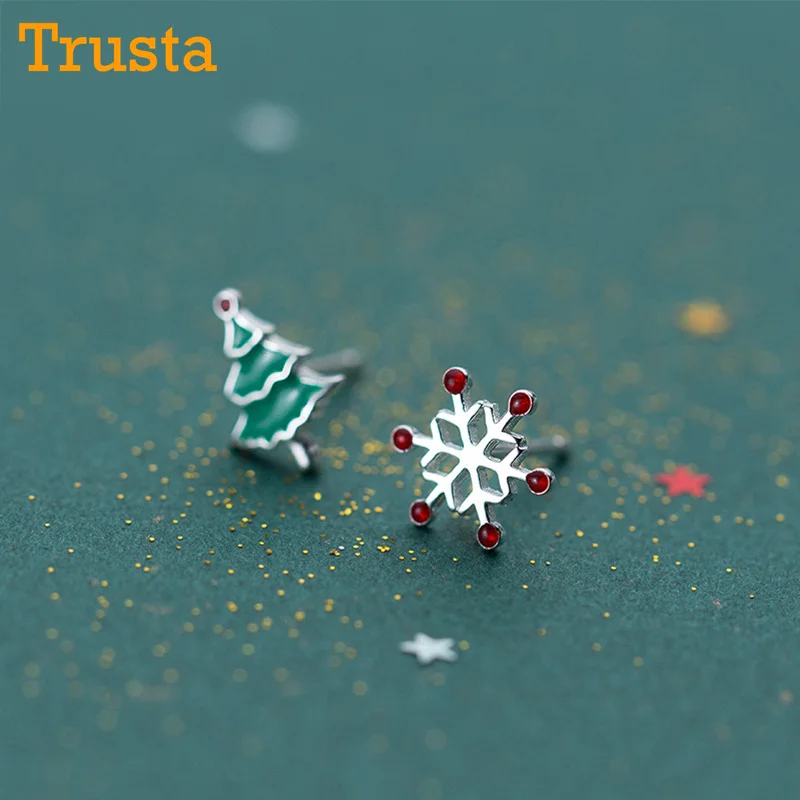 Trusta 2018 100% 925 стерлингового серебра женские модные милые миниатюрные