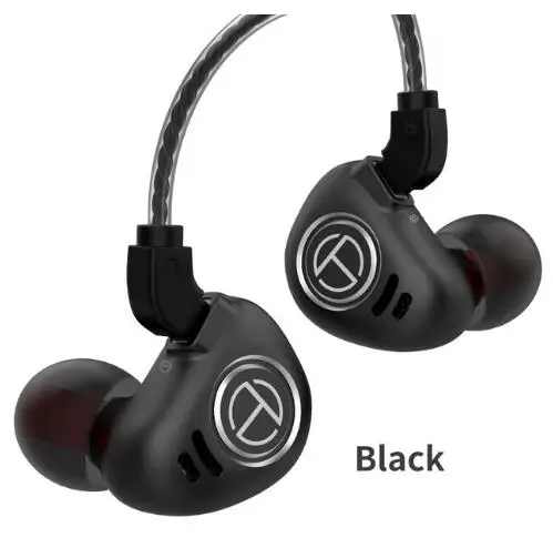 4BA+ 1DD гибридные металлические наушники-вкладыши IEM Hi-Fi DJ монитор для бега спортивные наушники ушные наушники гарнитура наушники Im2 v80 TRN V90 X6 - Цвет: black no mic