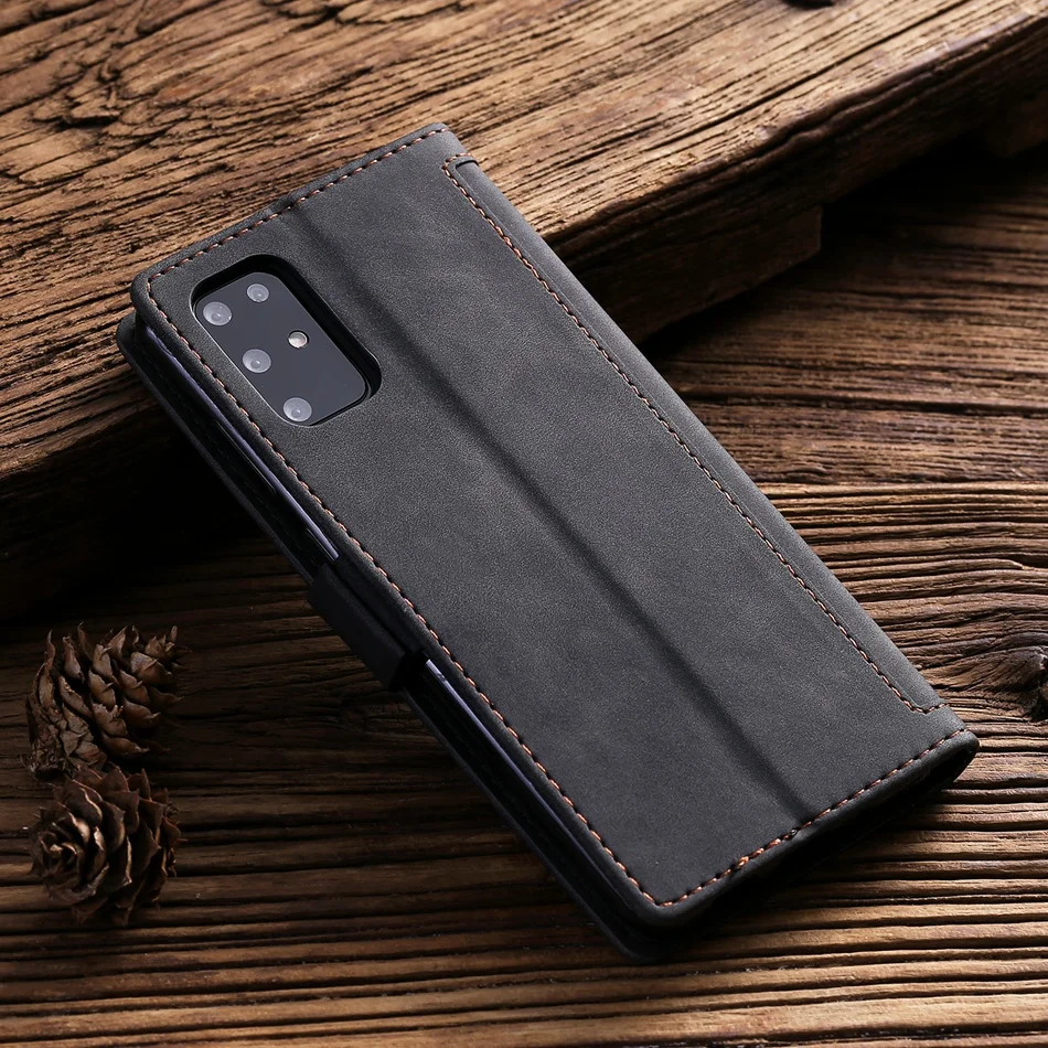 Retro Bao Da Cho Xiaomi Mi 9 9T Note10 Lite A3 Redmi Note 7 8 8T Pro 10 k20 Lật Thẻ Từ Giá Đỡ Ví Điện Thoại Da phone cases for xiaomi